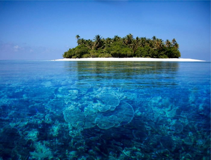 As Maldivas (Foto: Reprodução)