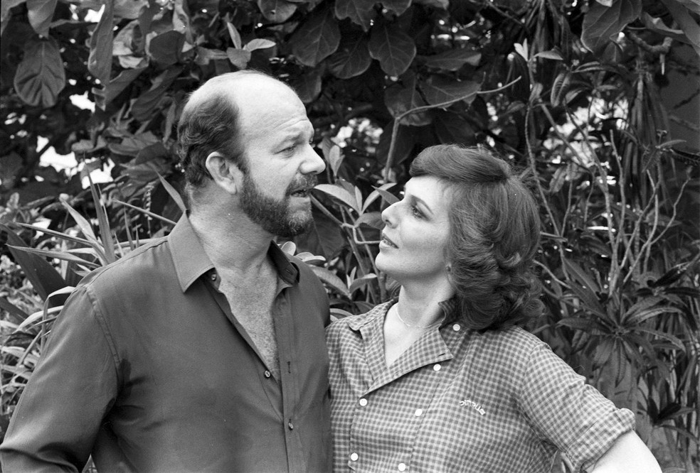 Cecil Thiré e Irene Ravache em 'Sol de verão' — Foto: Divulgação/TV Globo