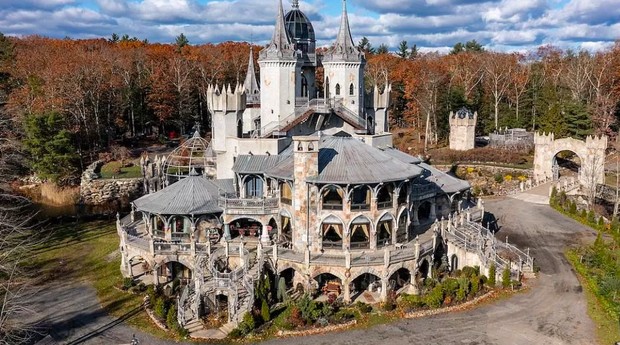 Preço de castelo à venda nos EUA sobe de US$ 35 milhões para US$ 60 milhões (Foto: Divulgação)