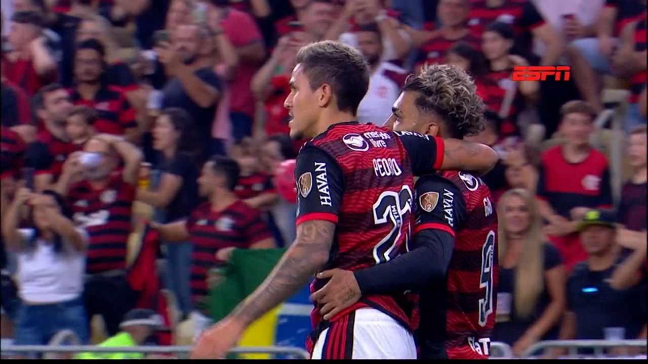 Os gols de Flamengo 7 x 1 Tolima, pelas oitavas de final da Libertadores 2022