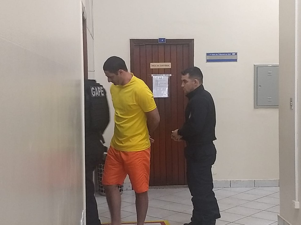 Ueliton Aparecido da Silva vai a júri em Porto Velho — Foto: Mayara Subtil/G1