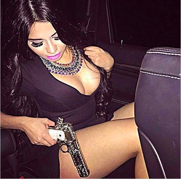 Claudia Ochoa Felix, assassina número 1 de El Chapo e conhecida como Kim Kardashian do crime (Foto: Redes sociais)