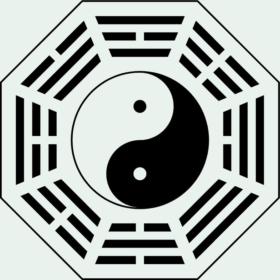 O símbolo do Yin-Yang, cercado pelos oito trigramas do I-Ching (Foto: reprodução)