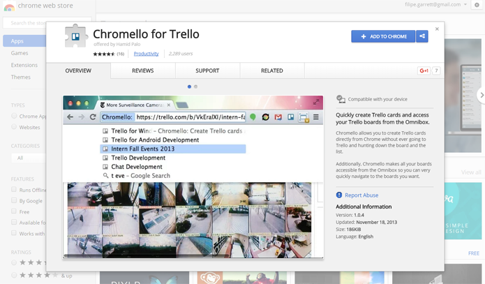 Extensão do Chrome é uma mão na roda para quem usa o Trello no navegador do Google (Foto: Reprodução/Filipe Garrett)