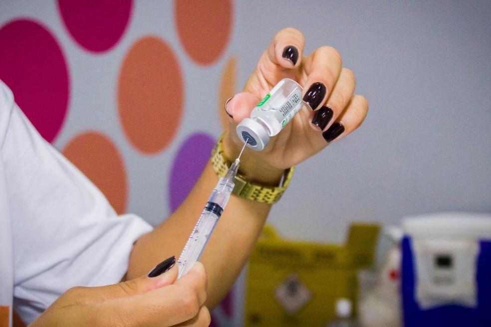 Vacina contra Covid-19 — Foto: Divulgação/Prefeitura de São Vicente 