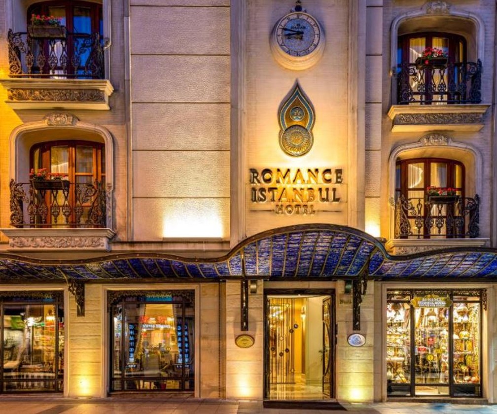 Romance Istanbul Hotel, em Istambul, na Turquia. — Foto: Reprodução