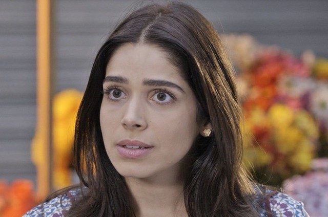 Sabrina como Shirlei, em Haja Coração (Foto: Reprodução/TV Globo)