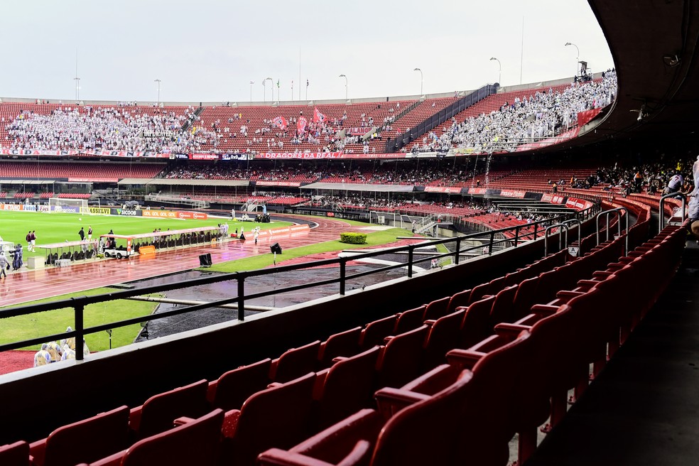 Estádio do Morumbi em São Paulo x Botafogo — Foto: Marcos Ribolli