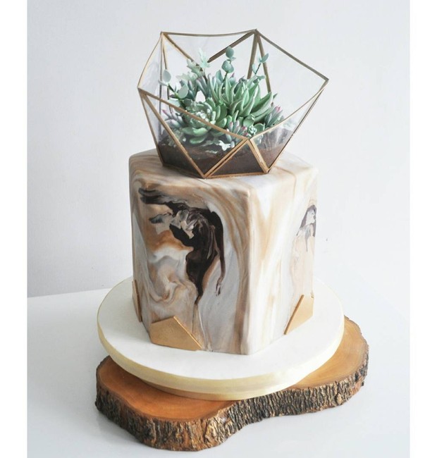bolos-decorados-com-suculentas-terrario-cake-confeiteiro (Foto: Reprodução/Instagram)