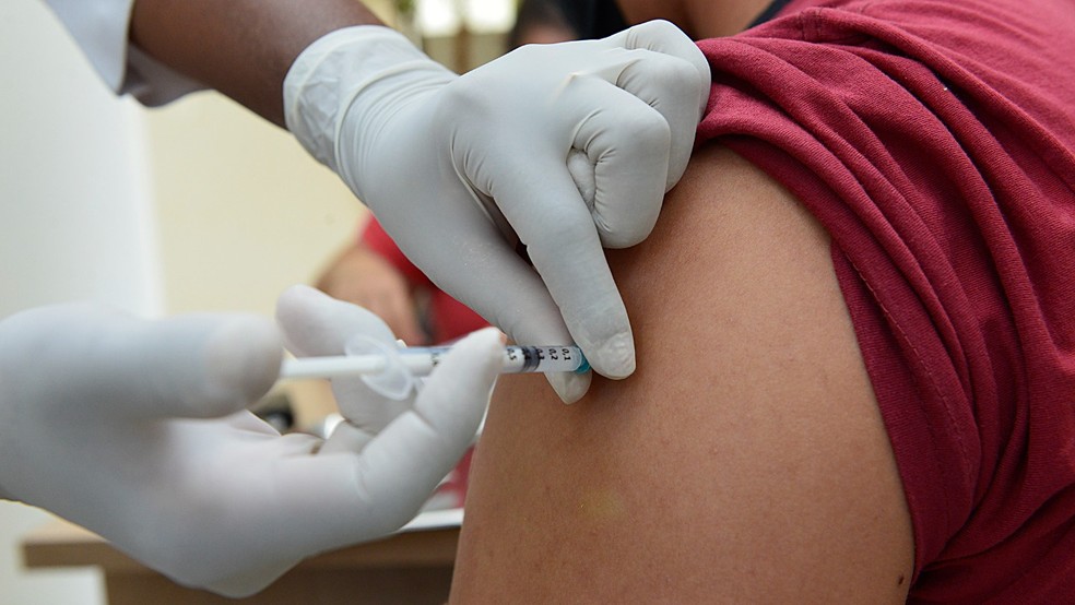 Vacina contra Covid — Foto: Raiza Milhomem/Prefeitura de Palmas