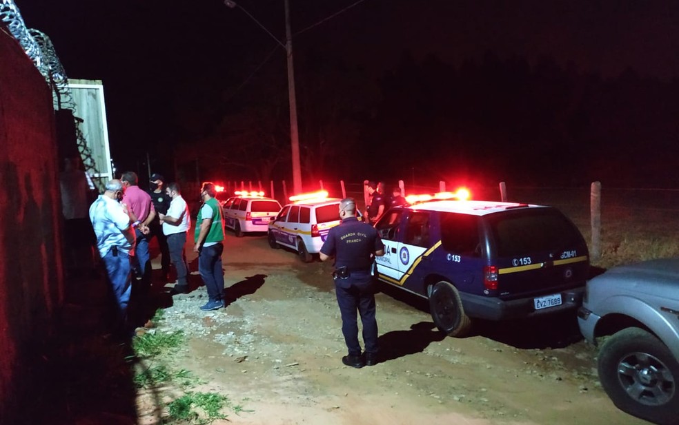 GCM e Vigilância Sanitária barra festa clandestina em Franca, SP — Foto: Guarda Civil Municipal/Divulgação