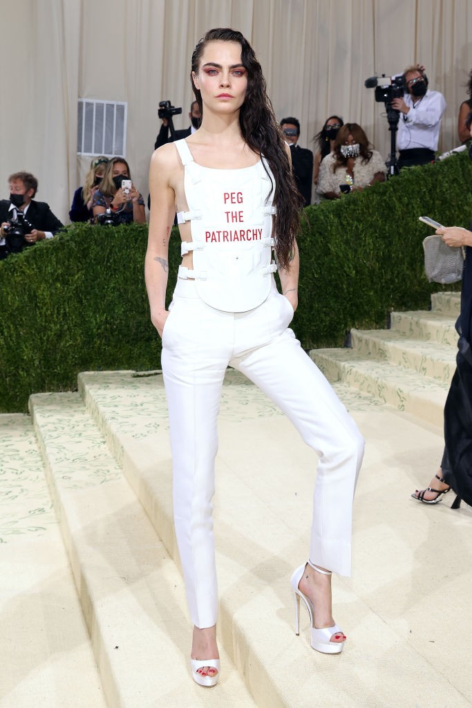 Cara Delevingne, de Dior (Foto: Getty Images)