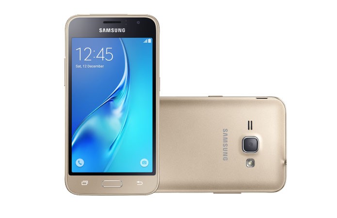 Galaxy J3 é um smartphone intermediário da Samsung com preço abaixo de R$ 1 mil (Foto: Divulgação/Samsung)