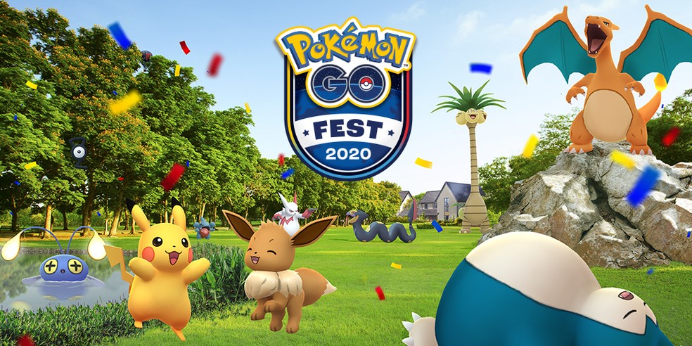 Pokémon GO Fest 2020 acontecerá de forma remota — Foto: Divulgação/Pokémon GO