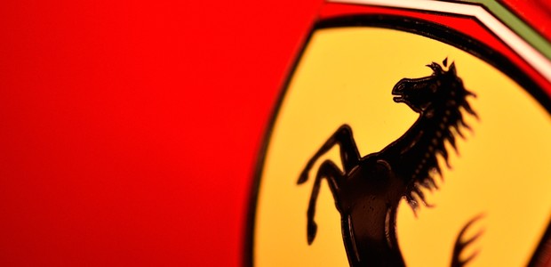 O famoso logo da Ferrari (Foto: Getty Images)