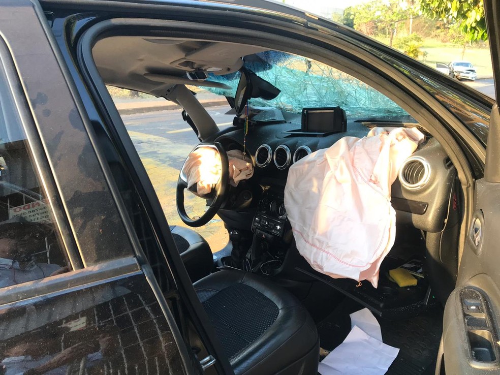 Acidente envolveu quatro veículos em Presidente Venceslau — Foto: Toninho Moré