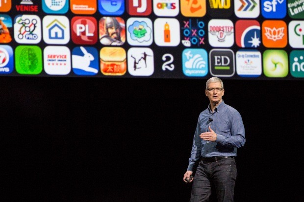 Tim Cook, CEO da Apple (Foto: Andrew Burton/Getty Images)