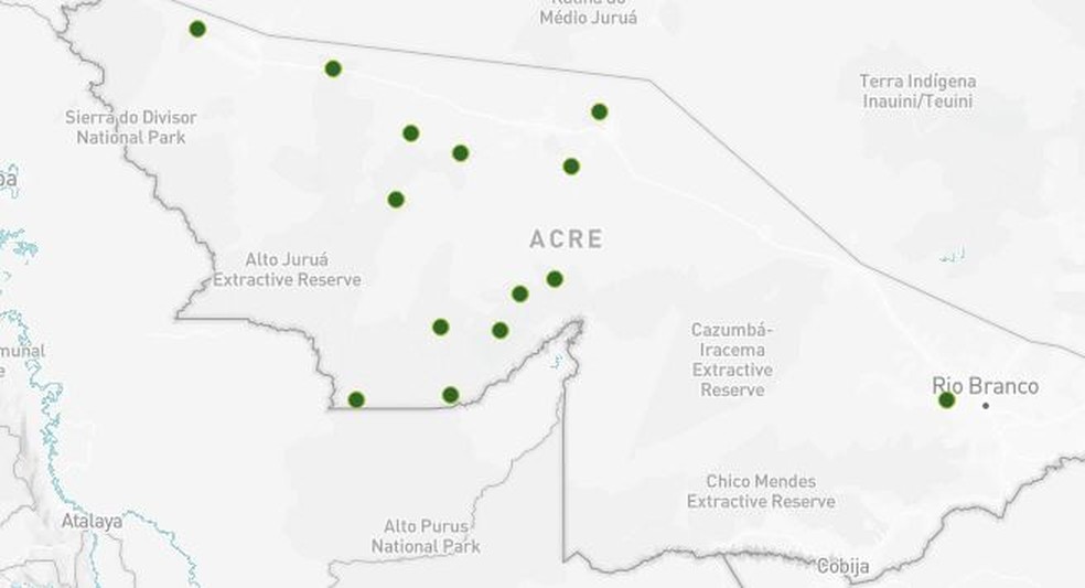 Nos Ãºltimos 10 anos, Acre recebeu mais de R$ 57 milhÃµes em projetos financiados pelo Fundo AmazÃ´nia   â€” Foto: ReproduÃ§Ã£o