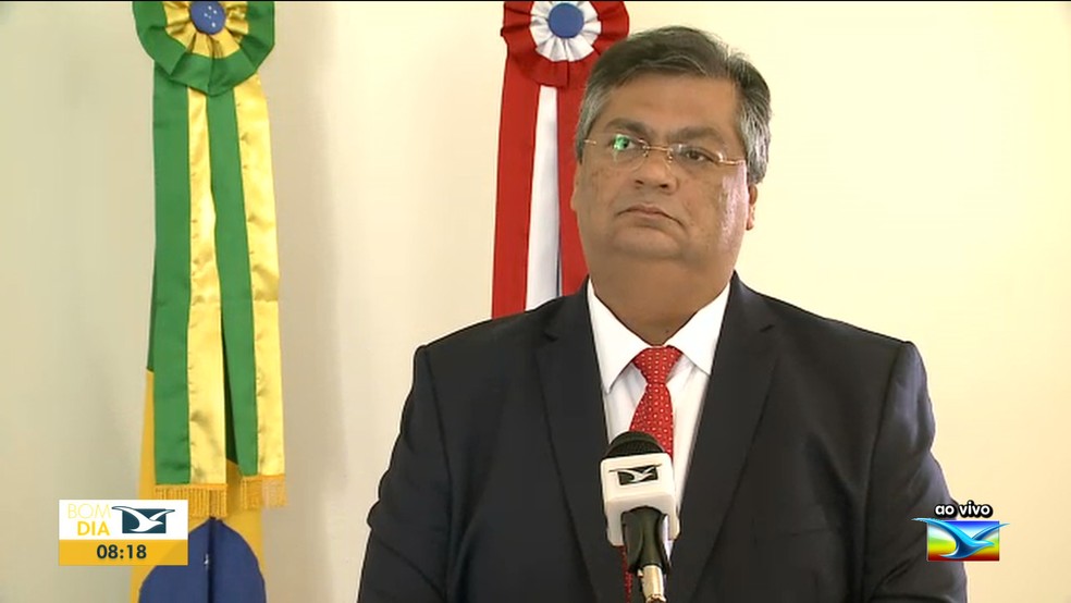 Governador do Maranhão Flávio Dino — Foto: Reprodução/TV Mirante