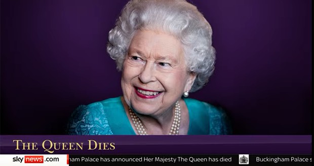 Imprensa britânica anuncia morte de Rainha Elizabeth II (Foto: Reprodução)