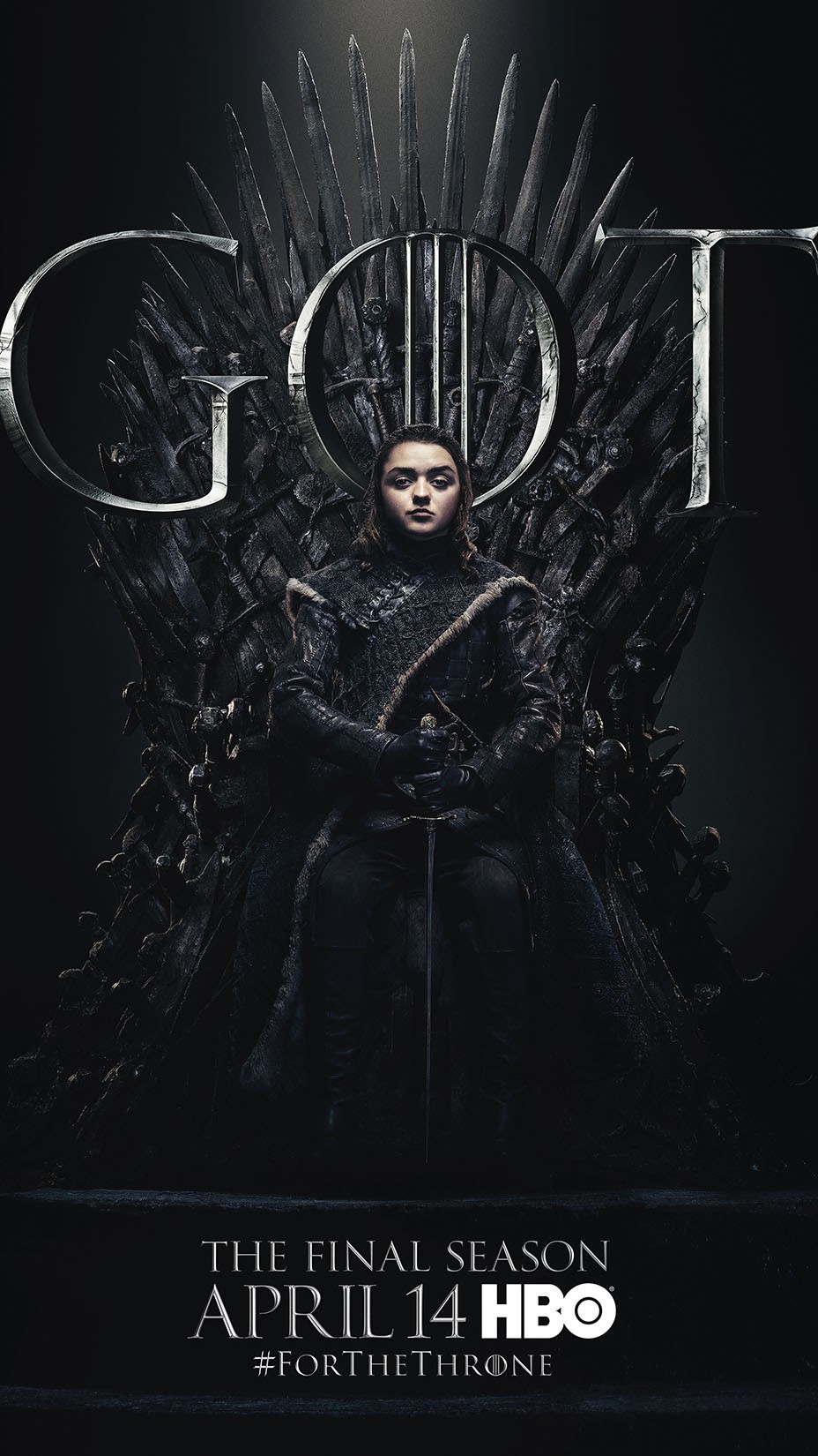 Cartaz oficial da oitava temporada de Game of Thrones (Foto: Divulgação)