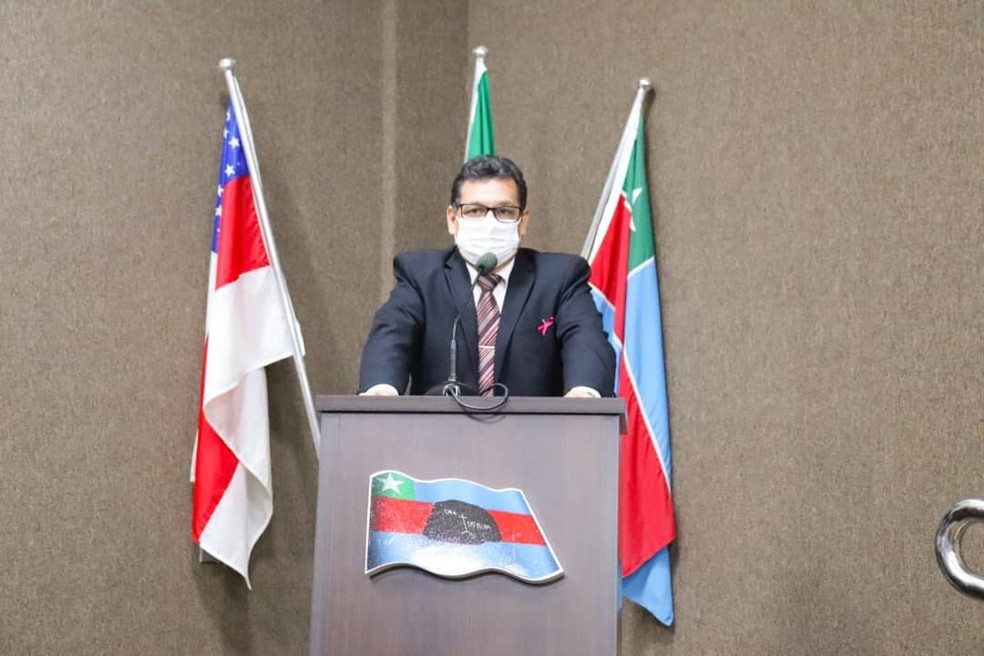 Júnior Galvão, vereador de Itacoatiara — Foto: Reprodução