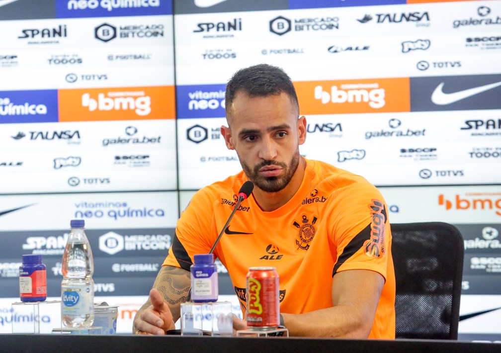 Renato Augusto destaca faro goleador de Júnior Moraes, reforço do Corinthians: 