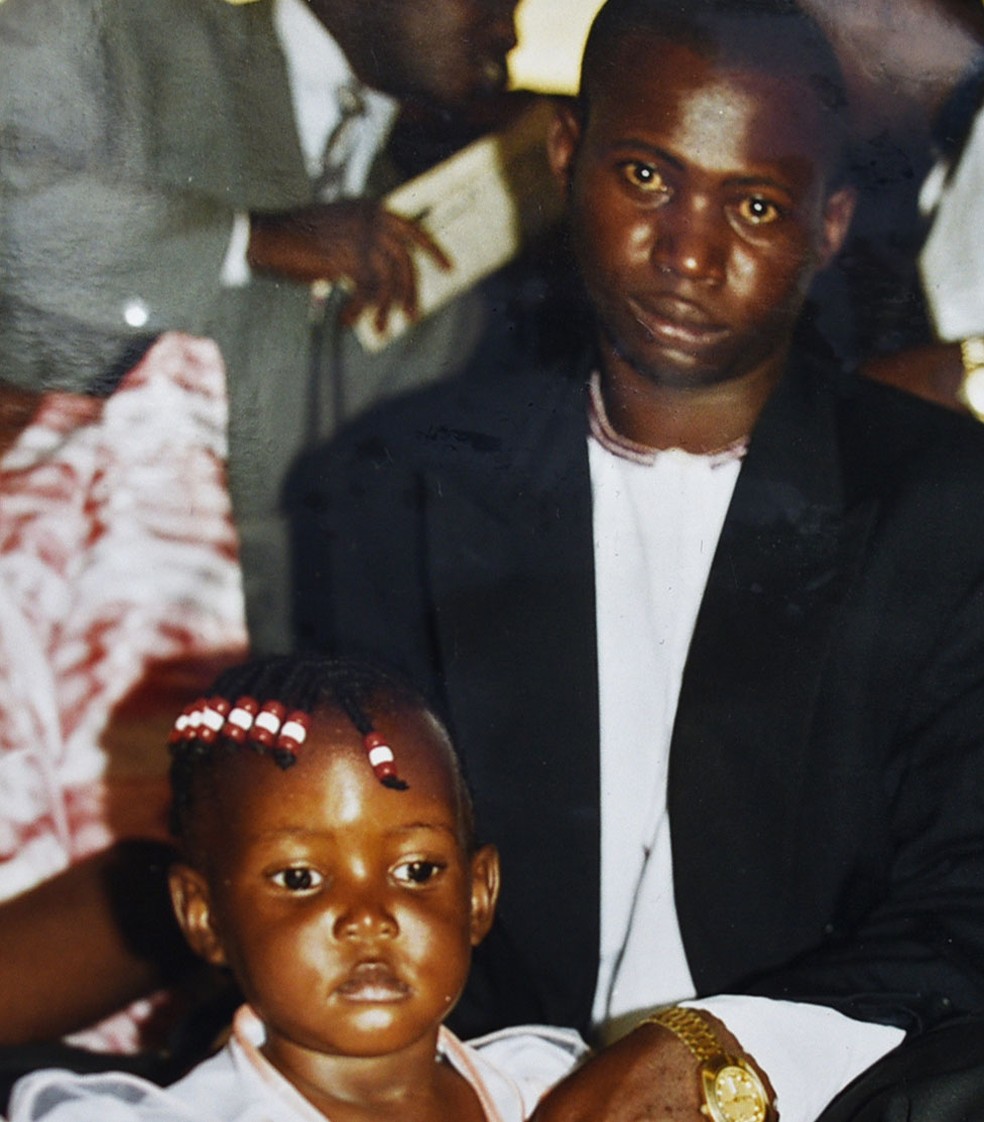 Pai da filha de Kigula, Constantine Sseremba foi assassinado em 2000 (Foto: Arquivo pessoal)