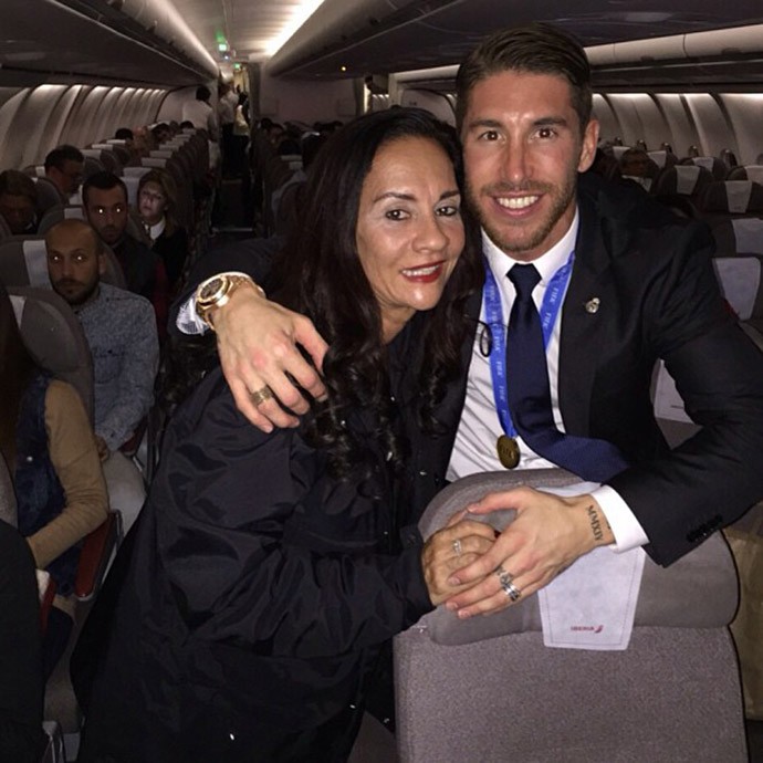 Sergio Ramos Real Madrid Avião (Foto: Reprodução / Instagram)