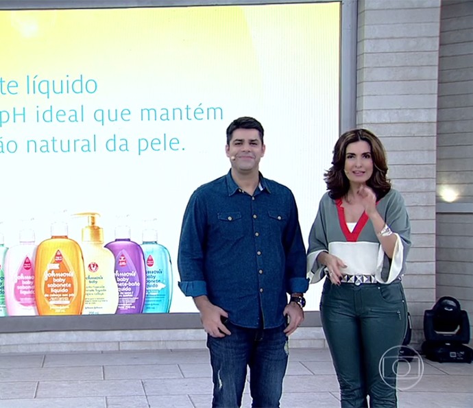Encontro: confira as dicas para o banho do bebê (Foto: TV Globo)