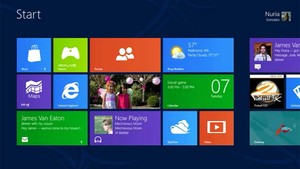 Interface chamada de 'Metro', do Windows 8, nova versão da plataforma (Foto: Divulgação)