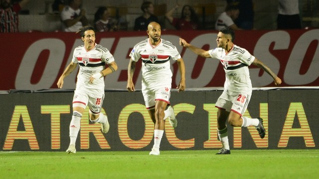 Gol de Patrick em São Paulo x Atlético-GO