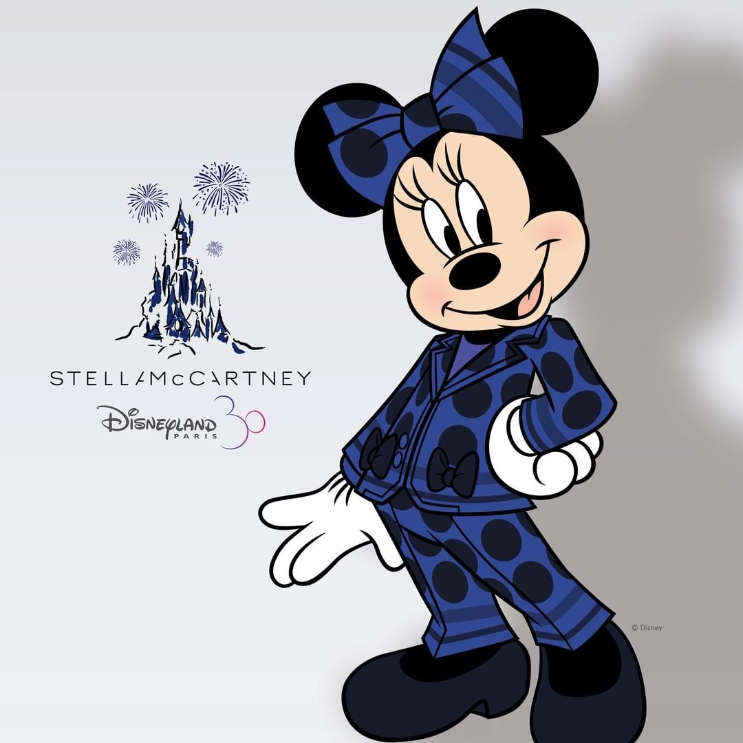 O look especial de Minnie, assinado por Stella McCartney, em comemoração aos 30 anos da Disney Paris e do Dia Internacional da Mulher (Foto: Divulgação/ Disney)