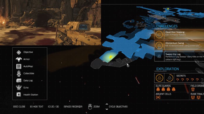 Doom: veja a localização exata da sexta alavanca de mapa clássico (Foto: Reprodução/Thomas Schulze)