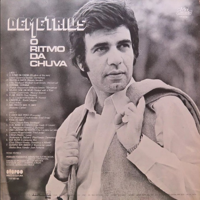 A capa de um dos discos do músico Demétrius (Foto: Reprodução)