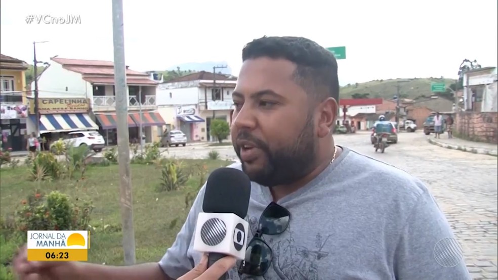 A Defesa Civil da cidade informou que fez avaliações técnicas depois do ocorrido, mas não identificou nenhum registro de danos estruturais. — Foto: Reprodução / TV Bahia