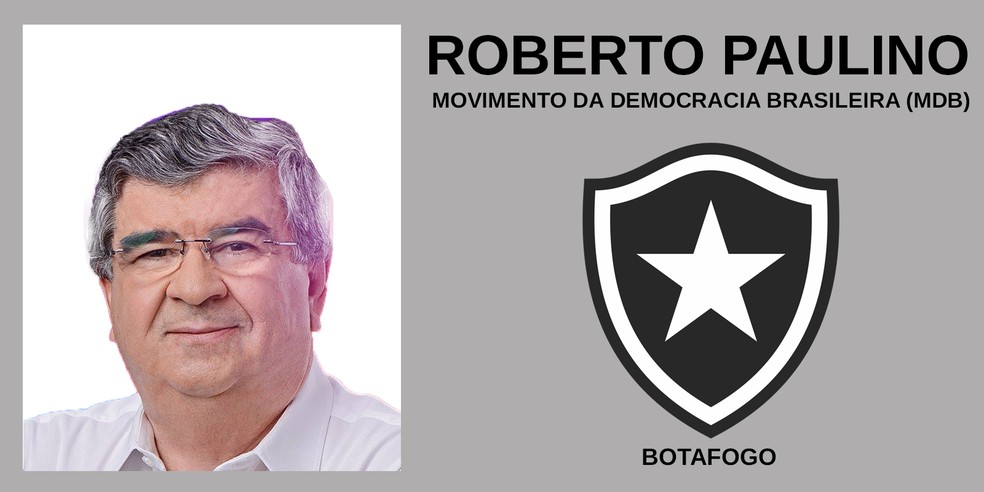 Roberto Paulino (MDB) — Foto: GloboEsporte.com