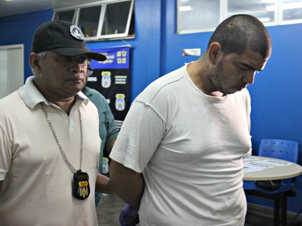 José Eloy foi encaminhado na manhã desta segunda para unidade prisional em Manaus (Foto: Adneison Severiano/G1 AM)