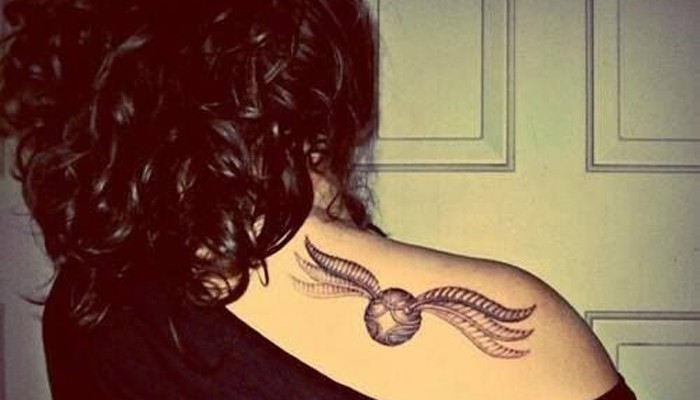 Tatuagem de Harry Potter (Foto: Reprodução/Pinterest/Lauren Levy)