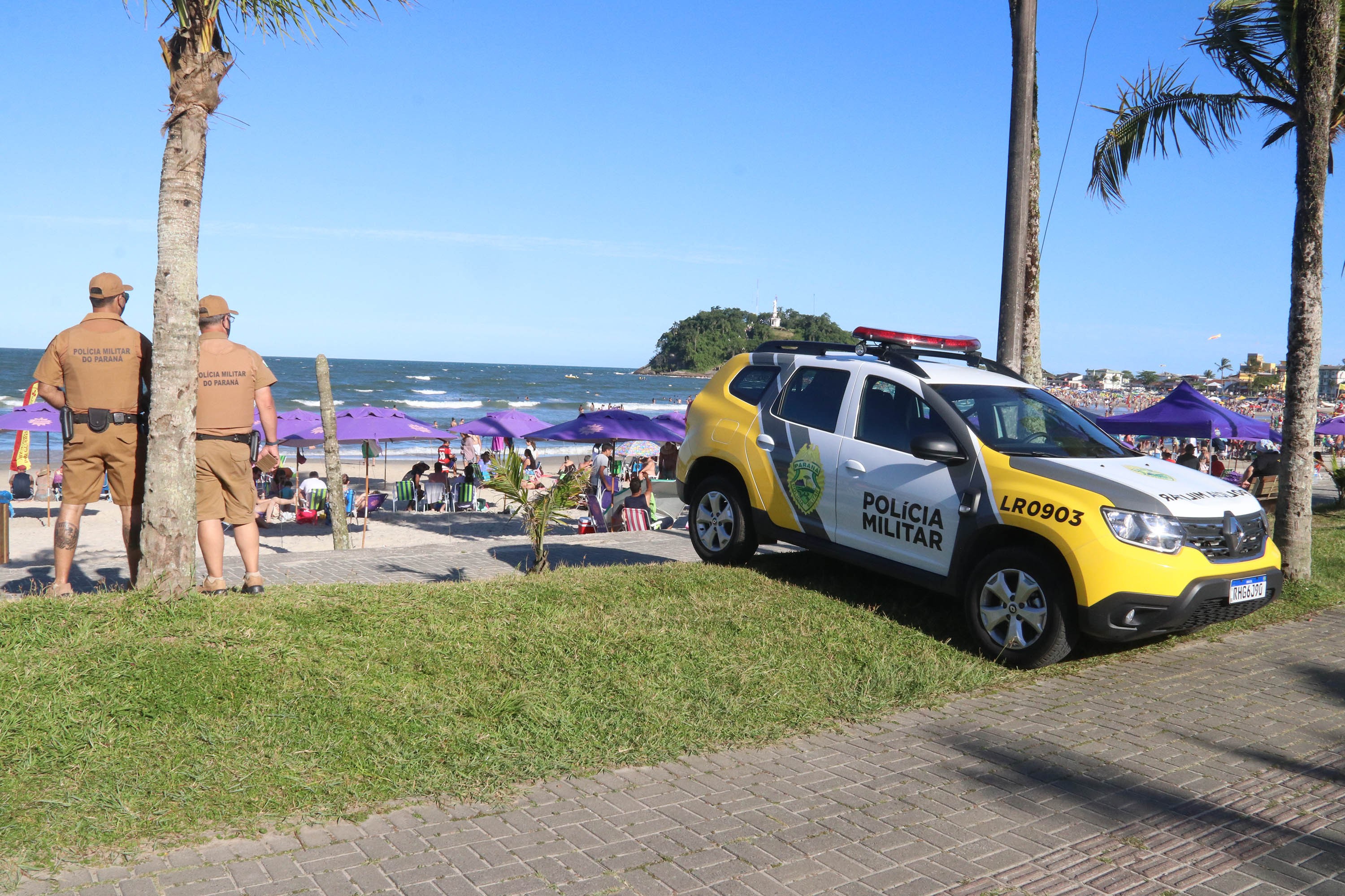 Chamados por perturbação de sossego aumentam em 7 dias de operação no litoral do Paraná, aponta PM