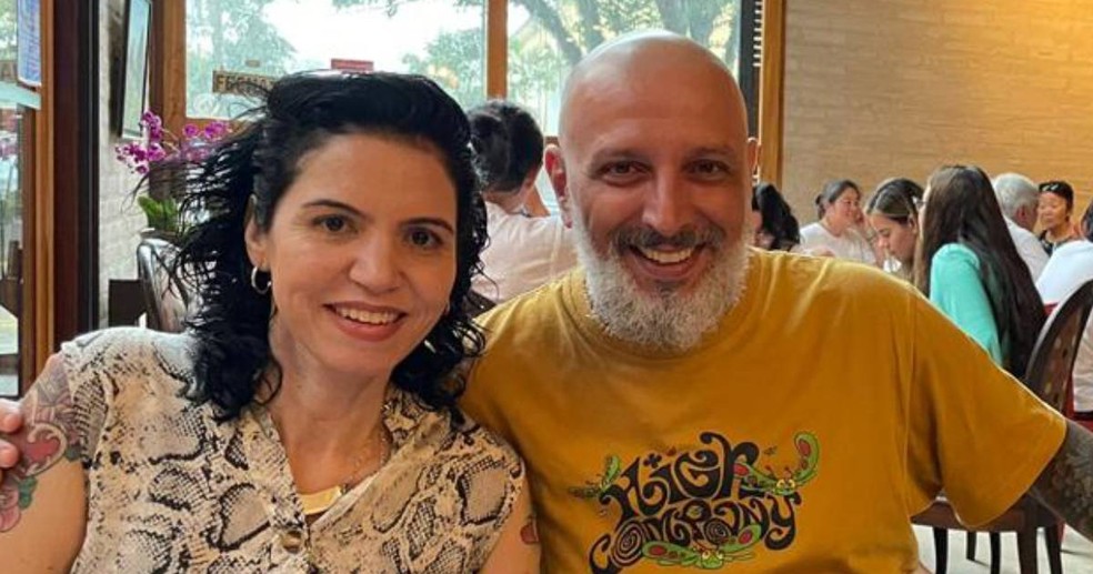 Juliana Carvalho Lopes e Márcio Antunes estavam juntos há 32 anos — Foto: Arquivo da família/Reprodução