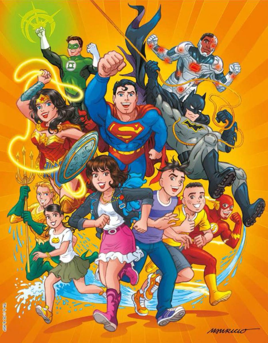 Turma da Mônica Jovem também terá histórias especiais com os super-herois (Foto: Divulgação) Turma da Mônica Jovem também terá histórias especiais com os super-herois (Foto: Divulgação)