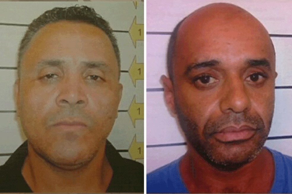 Osmar Lima e Paulo Santos foram condenados pelo assassinato do executivo da Friboi — Foto: Reprodução/Arquivo/TV Globo