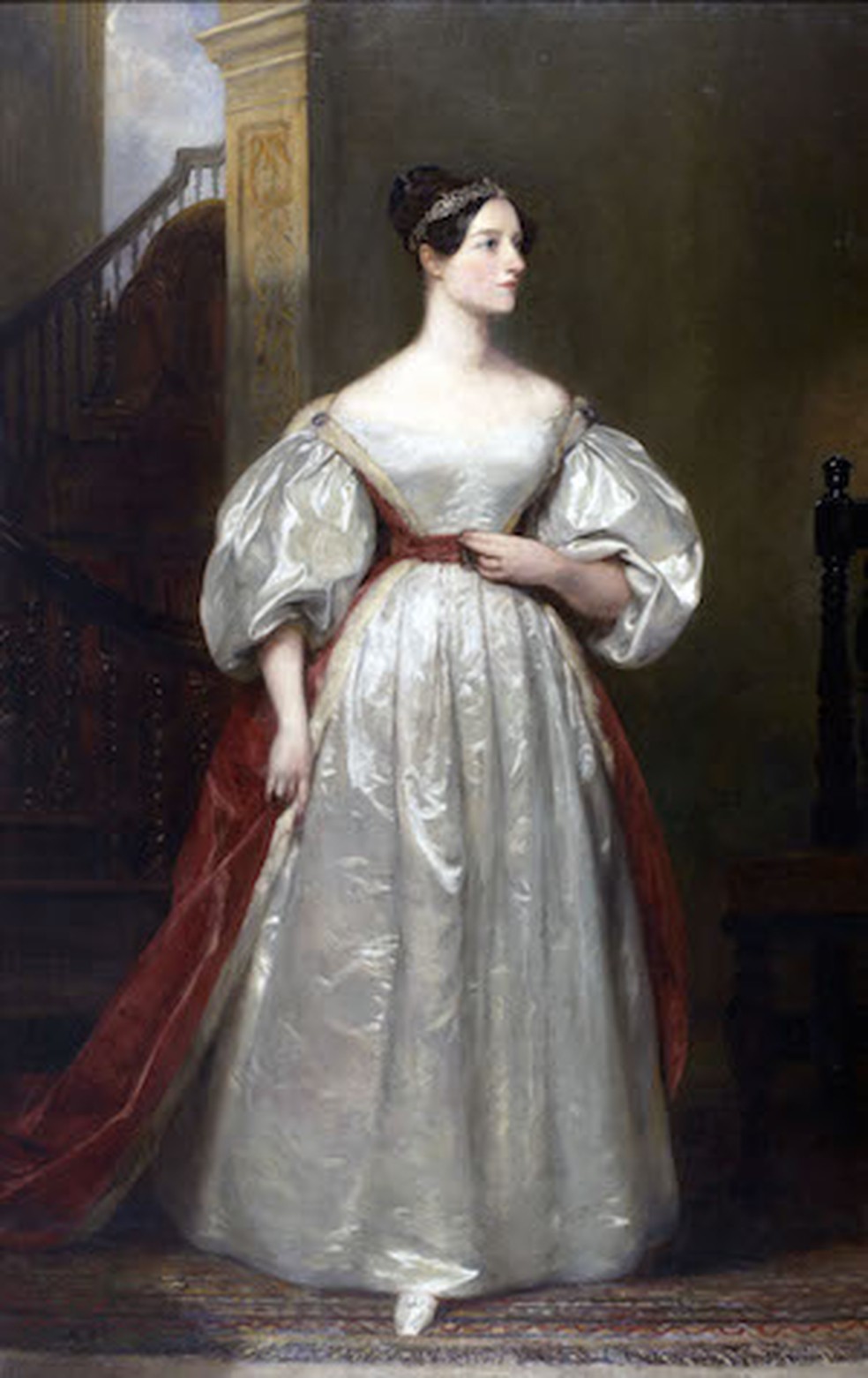 A pioneira da Ciância da Computação Ada Byron, condessa Lovelace, em pintura de Margareth Sarah Carpenter (Foto: Reprodução)