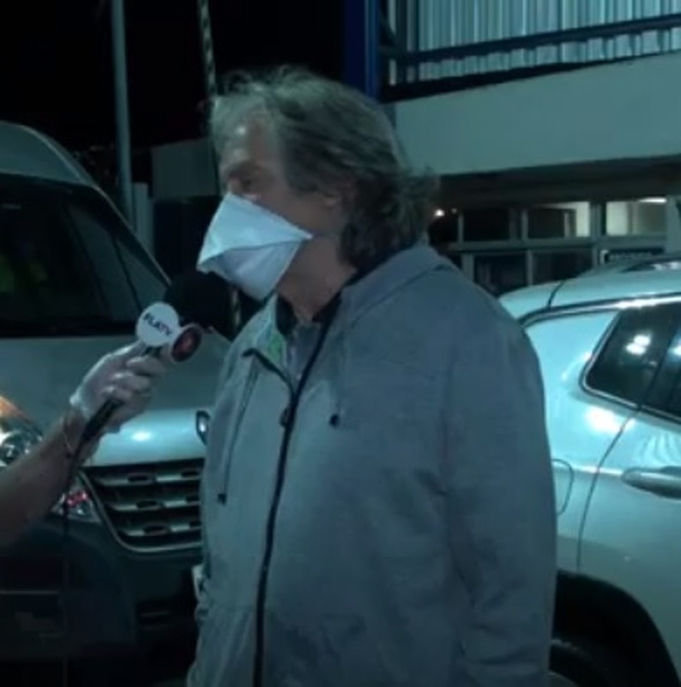 Jorge Jesus retorna ao Rio de Janeiro após férias em Portugal — Foto: Reprodução