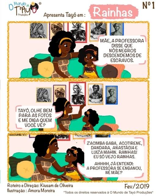 Trecho de O Mundo no Black Power de Tayó, de Kiusam de Oliveira (Foto: Divulgação)