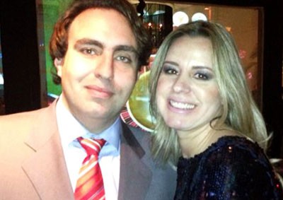 O casal Marcio Menna e Janice Gonzaga  (Foto: Divulgação)