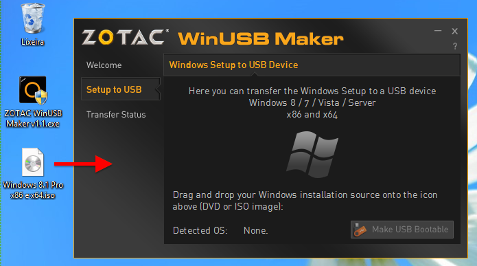 Instale o Windows 10 a partir de um pendrive bootável (Foto: Reprodução/Paulo Alves)