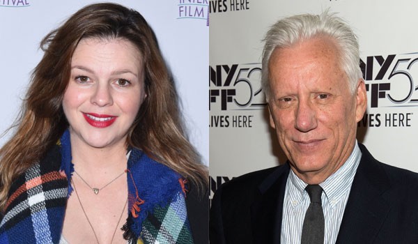 Amber Tamblyn e James Woods (Foto: Getty Images)