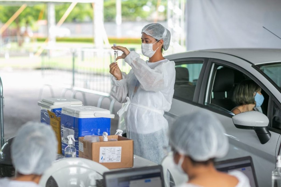 maceio completa uma semana com restricoes na aplicacao da 1ª dose da vacina contra covid alagoas g1